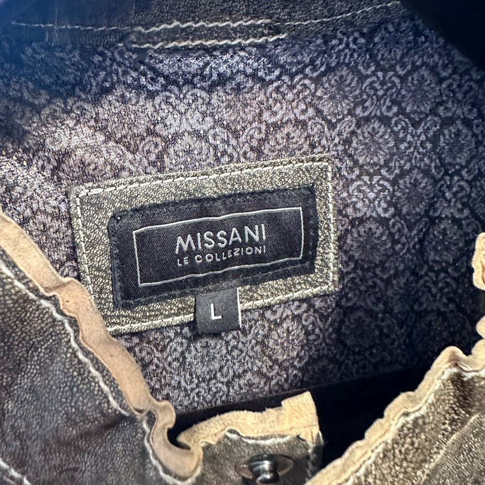 Brown Leather Jacket - Picture 3 of 5